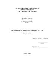 Naujų įrodymų pateikimas apeliaciniame procese
