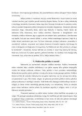 Nikolo Makiavelio politinis požiūris ir politinė filosofija 6 puslapis
