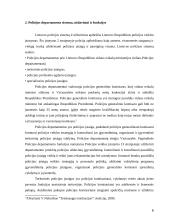 Policijos departamento prie Vidaus reikalų ministerijos (VRM) funkcijos ir uždaviniai 6 puslapis