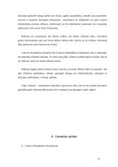 Reklama, kaip Lietuvos Respublikos Konstitucijos 25 straipsnio ir 46 straipsnio reguliavimo objektas 15 puslapis