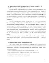 Šeimos santykių aspektai pagal Kazimiero teisyną ir Pirmąjį Lietuvos Statutą 3 puslapis
