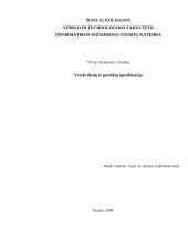 Šiaulių kolegijos informatikos katedros informacinė sistema: kūrimas ir derinimas 1 puslapis