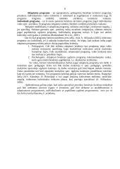 Tėvų ir pedagogų bendradarbiavimas, sprendžiant specialiųjų poreikių vaikų integruoto ugdymo bendrojo lavinimo mokykloje, klausimus 7 puslapis