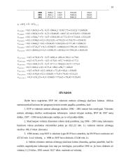 Užimtųjų skaičiaus ir bendrojo vidaus produkto kitimas Lietuvos apskrityse 1996 – 2001 metais 18 puslapis