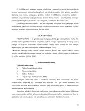Vadovavimas mokyklai – vienas iš švietimo organizacijos valdymo grandžių 10 puslapis