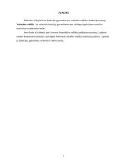 Valdžių pasidalijimo principas Lietuvos Respublikoje (LR) 3 puslapis