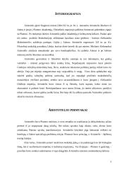 Valstybės ir individo harmonija Aristotelio idėjose 5 puslapis