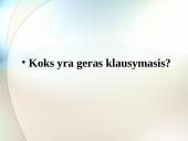 Klausymasis 11 puslapis