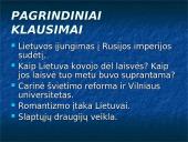Visuomeninis ir kultūrinis sąjūdis Lietuvoje XIX amžiaus pradžioje 2 puslapis