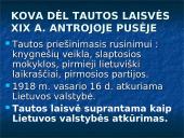 Visuomeninis ir kultūrinis sąjūdis Lietuvoje XIX amžiaus pradžioje 6 puslapis