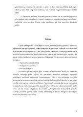 Mokytojų ir specialistų bendradarbiavimo galimybės ugdant heterogeniškas klases 8 puslapis