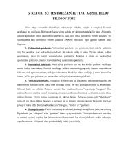 Susipažinimas su Aristotelio būties samprata 11 puslapis