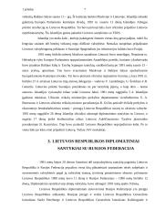 Lietuvos Respublikos (LR) diplomatiniai santykiai po Lietuvos Respublikos (LR) nepriklausomybės atkūrimo 7 puslapis