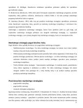 Marketingo strategija skirta eksportui 11 puslapis