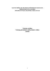 Veisiejų girininkijos miškų ūkinės veiklos analizė 2 puslapis