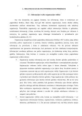 Organizacijos informacijos poreikiai 3 puslapis