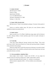 Verslo planas: apželdinimas IĮ "Vitželta" 6 puslapis