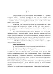 Demografinių procesų veiksniai ir jų valdymo galimybės valstybės lygmenyje 2 puslapis