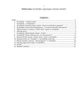 Savižudybė: sąmoningas siekimas nesiekti?