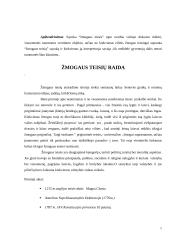 Žmogaus teisių katalogas Lietuvos Respublikos (LR) Konstitucijoje 5 puslapis