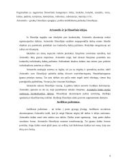Aristotelis ir jo filosofinės idėjos 4 puslapis