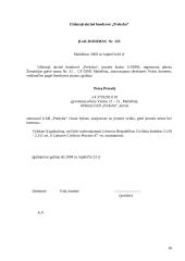 Atstovavimas. Bendrosios nuostatos 18 puslapis