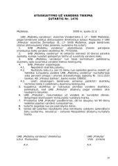 Atstovavimas. Bendrosios nuostatos 20 puslapis