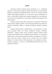 Aurelijus Augustinas. Dieviškosios Iliuminacijos teorija 5 puslapis