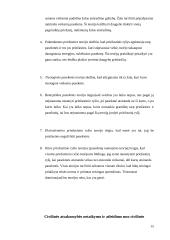 Civilinės atsakomybės taikymo sąlygų esmė ir reikšmė visuomenei 15 puslapis