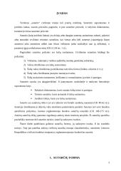 Civilinių sutarčių sudarymo formos, jų sudarymo tvarka. Atskirų sutarčių sudarymo ypatumai 3 puslapis