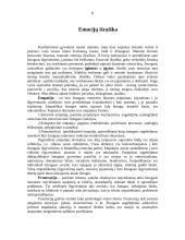 Emocijos, emocijų išraiška 8 puslapis