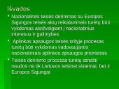 Europos Sąjungos (ES) aplinkos teisės normų perkėlimo į Lietuvos nacionalinę teisę problemos 10 puslapis
