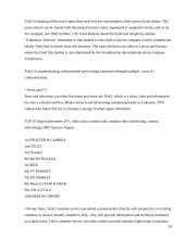 Importance of Communication at Tele2 20 puslapis