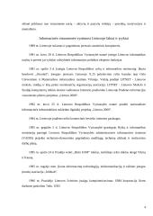 Informacinė visuomenė bei jos kūrimas Lietuvoje 4 puslapis