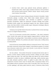 Informacinė visuomenė bei jos kūrimas Lietuvoje 9 puslapis