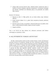 Internetas: istorija, paslaugos ir technologijos 13 puslapis