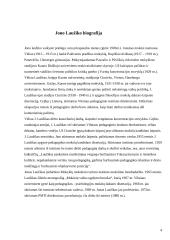 Jono Laužiko pedagoginės idėjos ir darbai 4 puslapis