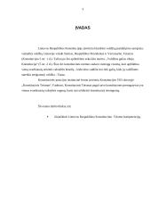 Lietuvos Respublikos Konstitucinio Teismo kompetencija 2 puslapis