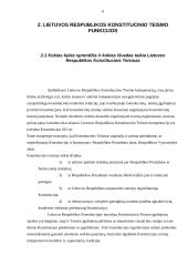 Lietuvos Respublikos Konstitucinio Teismo kompetencija 5 puslapis