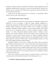 Lietuvos Respublikos prezidento teisinė padėtis 15 puslapis