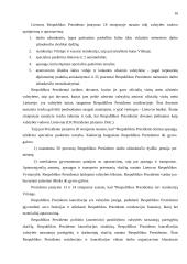 Lietuvos Respublikos prezidento teisinė padėtis 16 puslapis