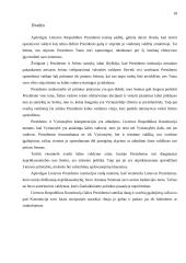 Lietuvos Respublikos prezidento teisinė padėtis 18 puslapis