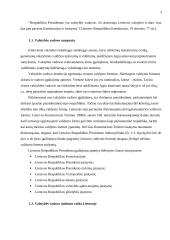 Lietuvos Respublikos prezidento teisinė padėtis 3 puslapis