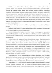 Lietuvos Respublikos prezidento teisinė padėtis 4 puslapis