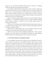 Lietuvos Respublikos prezidento teisinė padėtis 5 puslapis