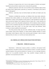 Mąstymo sąvoka ir formos. Formalaus operacinio mąstymo požymių apžvalga 8 puslapis