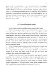Psichologijos mokslo istorinė raida 5 puslapis