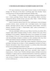Psichologijos mokslo istorinė raida 10 puslapis