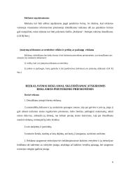 Reklamos etika bei teisinis reglamentavimas 6 puslapis