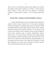 Ribos samprata Aristotelio "Metafizikoje" 10 puslapis